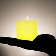 yellow-candle